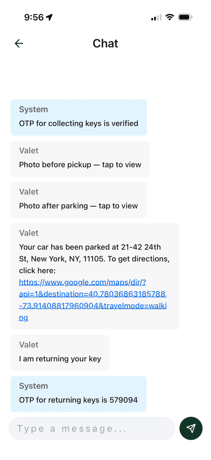 Verify the return with a new code